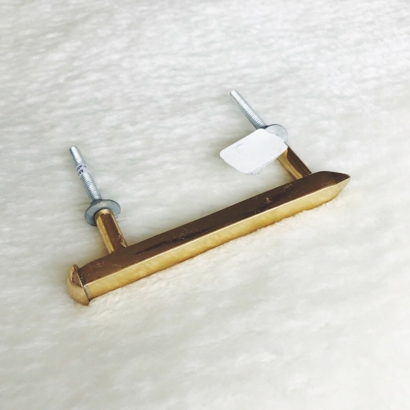 Anthropologie Accents Railroad Brass Drawer Pull Handles Poshmark